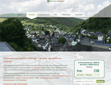 Tablet Screenshot of ferienwohnung-willingen.com